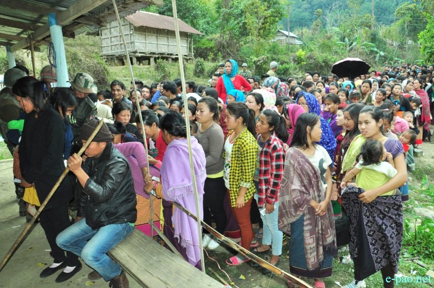 Polling for Second phase of 11th Manipur Legislative Assembly election at  Khoupum, Nungba ::  08 March 2017