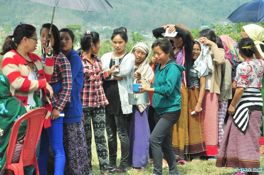 Polling for Second phase of 11th Manipur Legislative Assembly election at  Khoupum, Nungba ::  08 March 2017