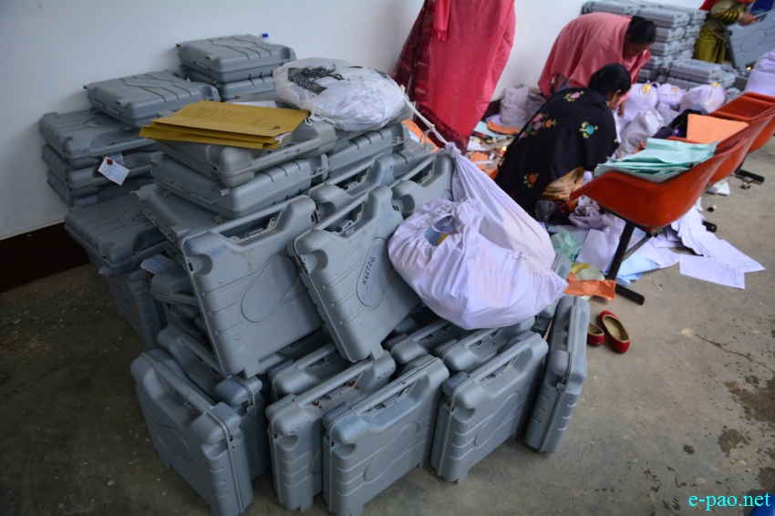 Manipur Legislative Assembly Result : Counting and winners at Porompat DC ::  11th March 2017