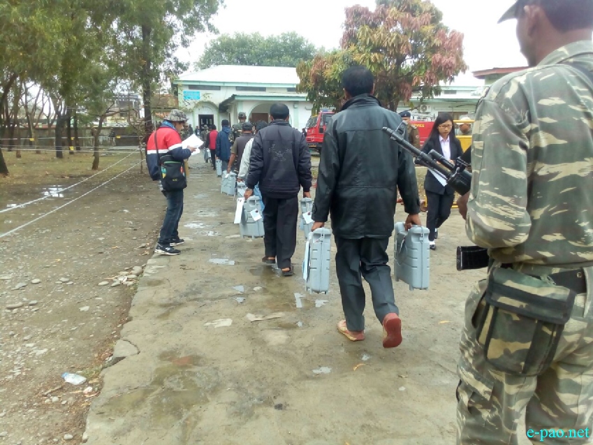 Manipur Legislative Assembly Result : Counting and winners at Porompat DC ::  11th March 2017