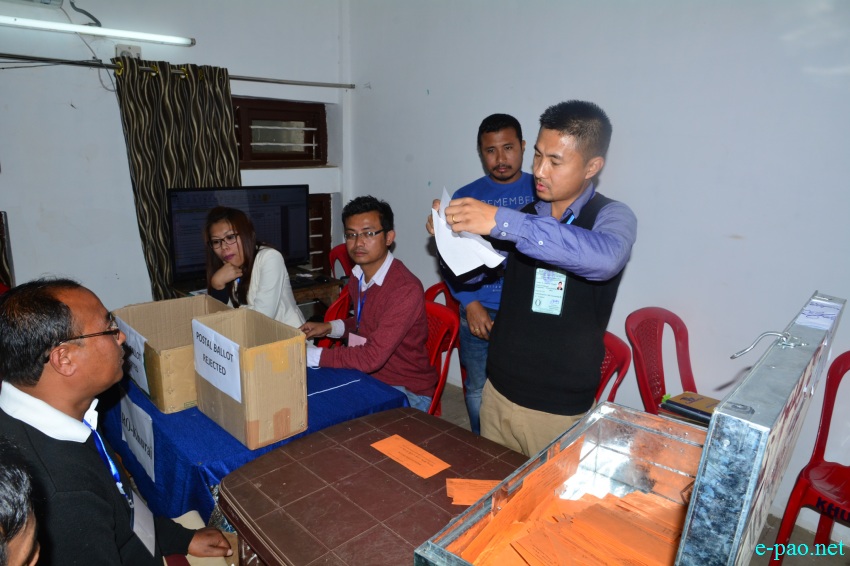 Manipur Legislative Assembly Result : Counting and winners at Porompat DC ::  11th March 2017