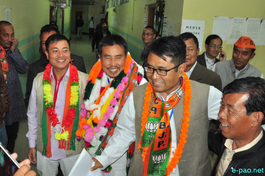 Manipur Legislative Assembly Result : Counting and winners at DC Imphal West Office, Lamphelpat ::  11th March 2017