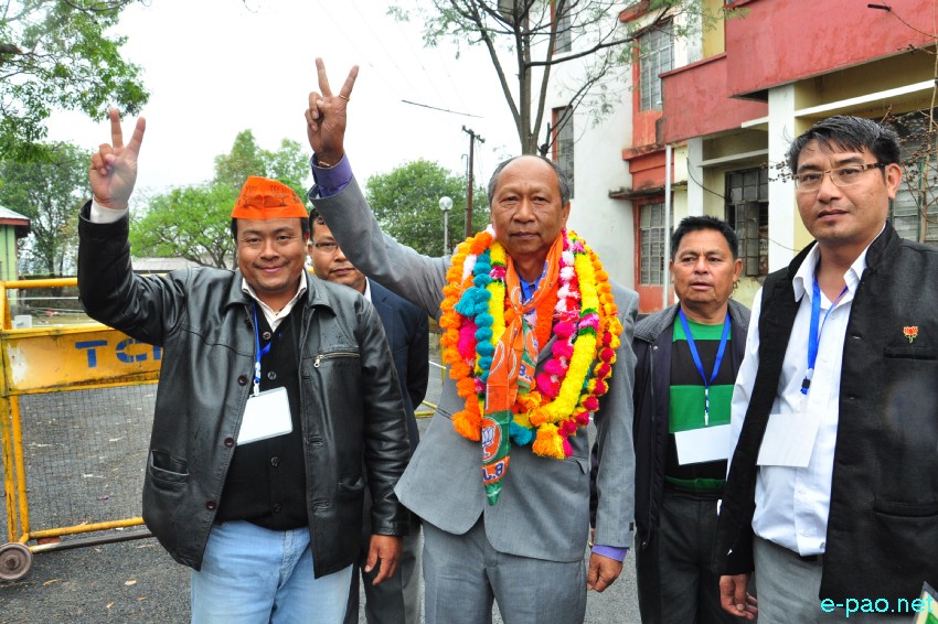 Manipur Legislative Assembly Result : Counting and winners at DC Imphal West Office, Lamphelpat ::  11th March 2017
