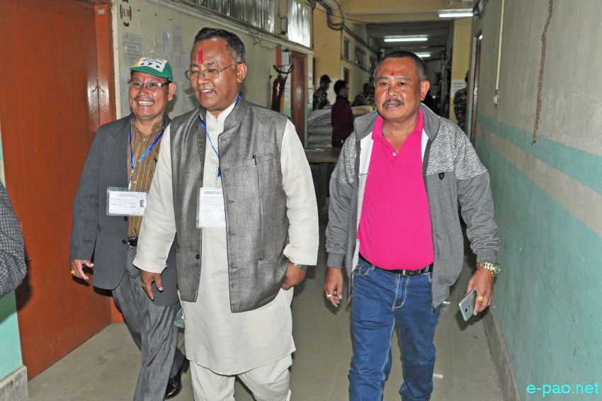 Manipur Legislative Assembly Result : Counting and winners at DC Imphal West Office, Lamphelpat ::  11th March 2017