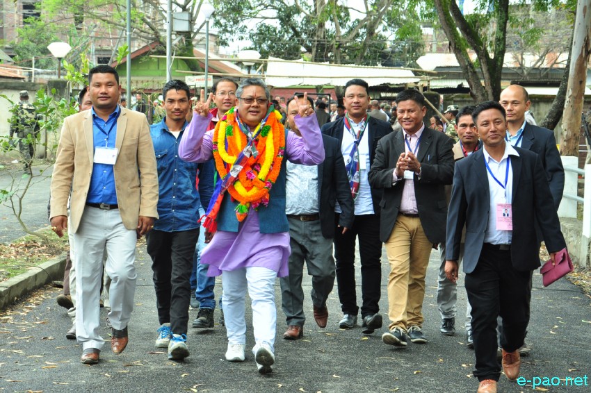 Manipur Legislative Assembly Result : Counting and winners at DC Imphal West Office, Lamphelpat ::  11th March 2017