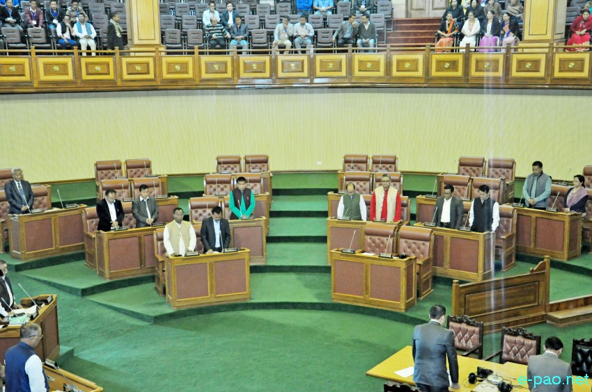 MLAs to 11th Manipur Legislative Assembly took oath of office :: March 19 2017