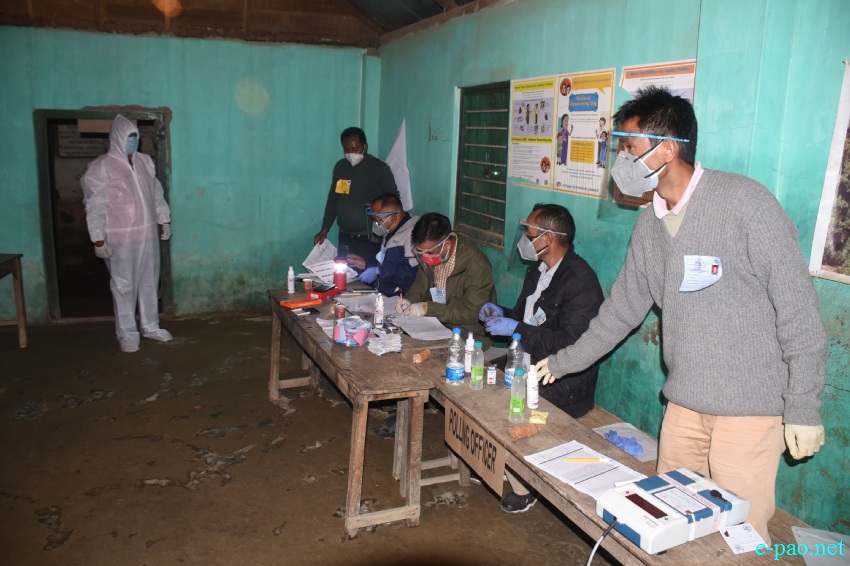 COVID positive patient cast vite at by-election at Wangoi Constituency :: 7th November 2020