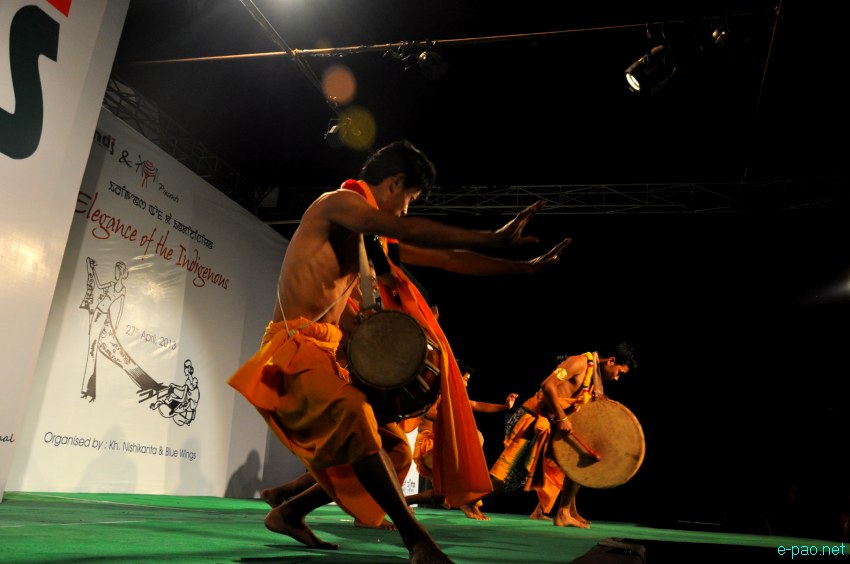 Cultural Show at 'Elegance of the Indigenous- A Showcase of Manipur Ethnic Attires' at BOAT, Imphal :: 27 April 2013