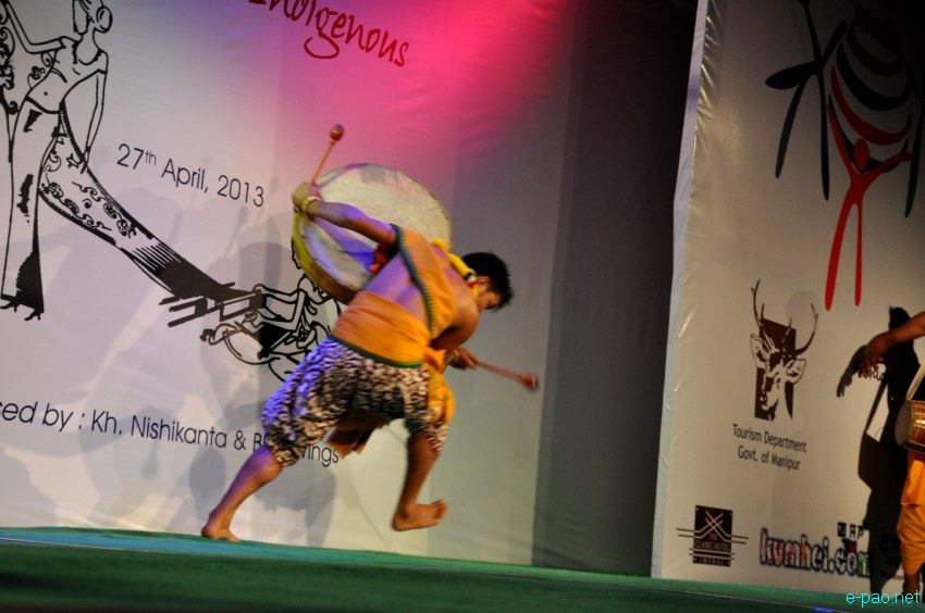 Cultural Show at 'Elegance of the Indigenous- A Showcase of Manipur Ethnic Attires' at BOAT, Imphal :: 27 April 2013