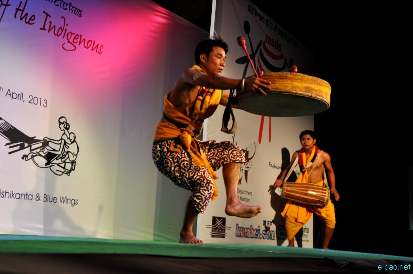 Cultural Show at 'Elegance of the Indigenous- A Showcase of Manipur Ethnic Attires' at BOAT, Imphal :: 27 April 2013