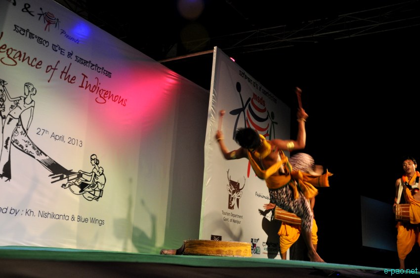 Cultural Show at 'Elegance of the Indigenous- A Showcase of Manipur Ethnic Attires' at BOAT, Imphal :: 27 April 2013