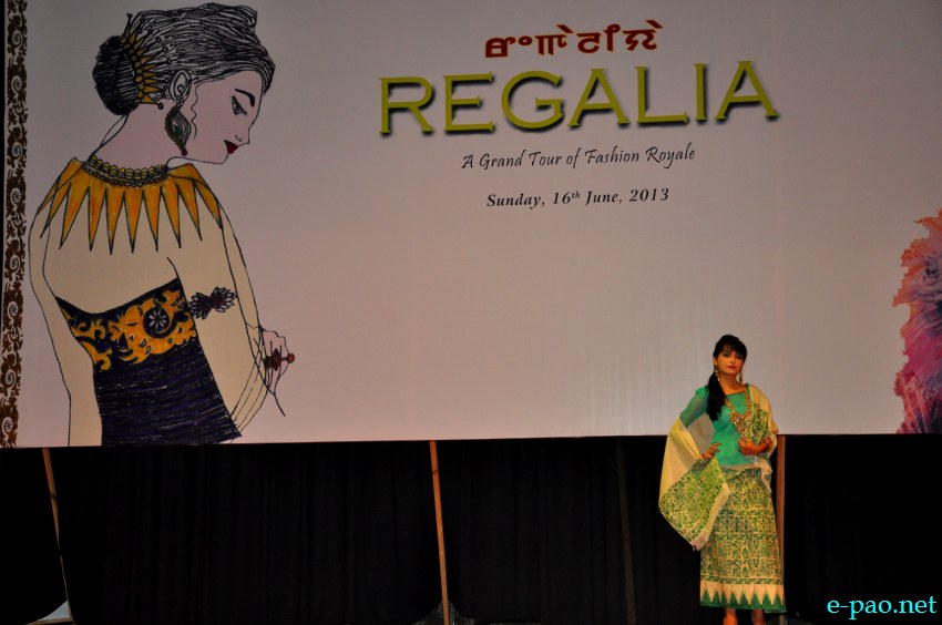 'The Regalia' - A fashion extravaganza at Manipur Film Development Corporation (MFDC) :: 16 June 2013