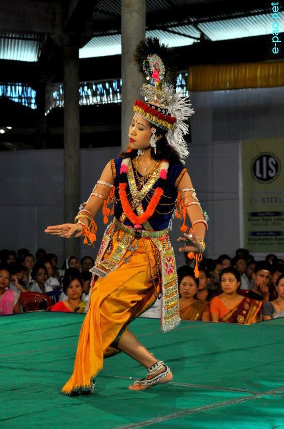 Cultural programme as a part of  Student  Nurses Association (SNA) at Iboyaima Shumang Leela Shanglen, Palace Compound  :: 12 September 2013