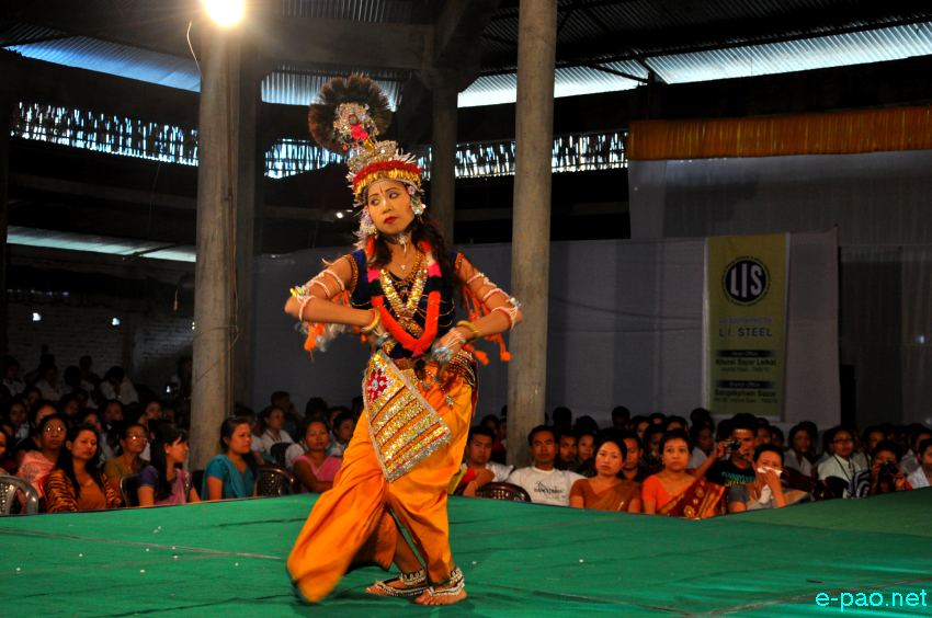 Cultural programme as a part of  Student  Nurses Association (SNA) at Iboyaima Shumang Leela Shanglen, Palace Compound  :: 12 September 2013