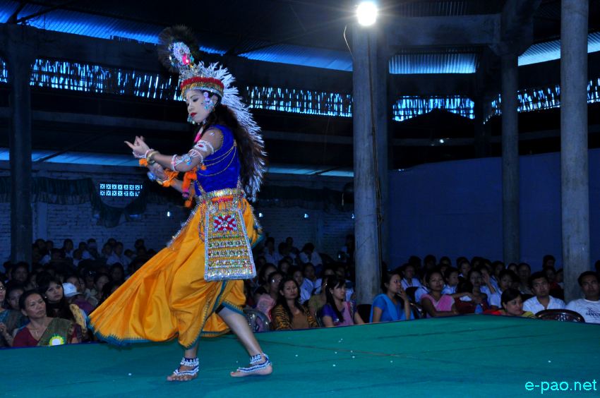 Cultural programme as a part of  Student  Nurses Association (SNA) at Iboyaima Shumang Leela Shanglen, Palace Compound  :: 12 September 2013