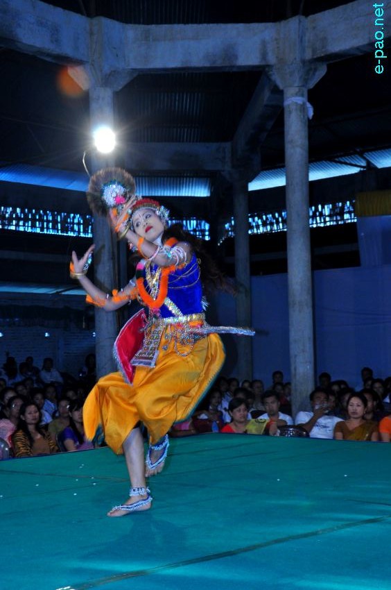 Cultural programme as a part of  Student  Nurses Association (SNA) at Iboyaima Shumang Leela Shanglen, Palace Compound  :: 12 September 2013