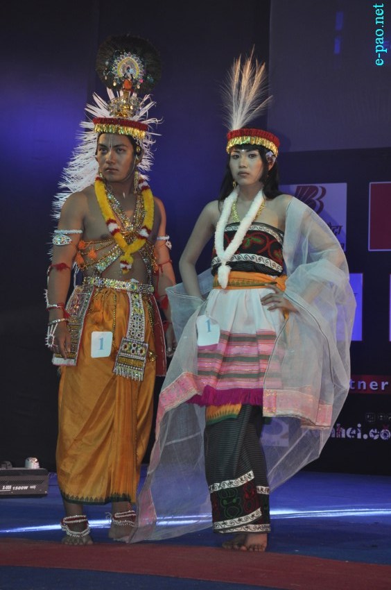 Fashion Parade at MANFETE 2014 : Festival of Manipur Institute of Management Studies (MIMS) ::  15 March 2014