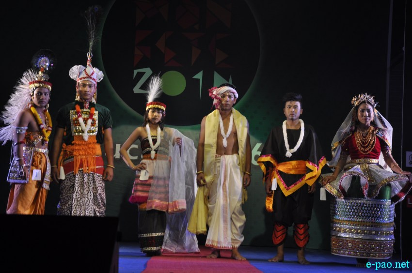 Fashion Parade at MANFETE 2014 : Festival of Manipur Institute of Management Studies (MIMS) ::  15 March 2014