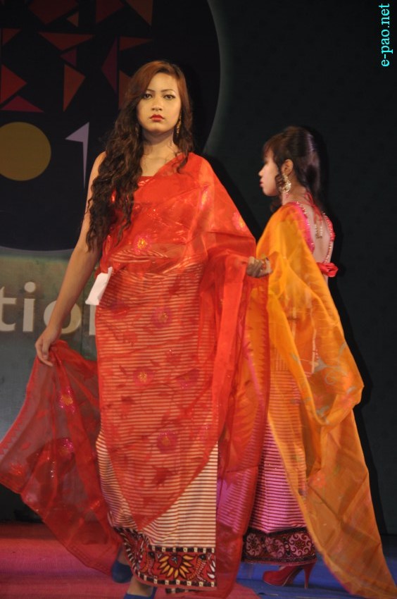 Fashion Parade at MANFETE 2014 : Festival of Manipur Institute of Management Studies (MIMS) ::  15 March 2014