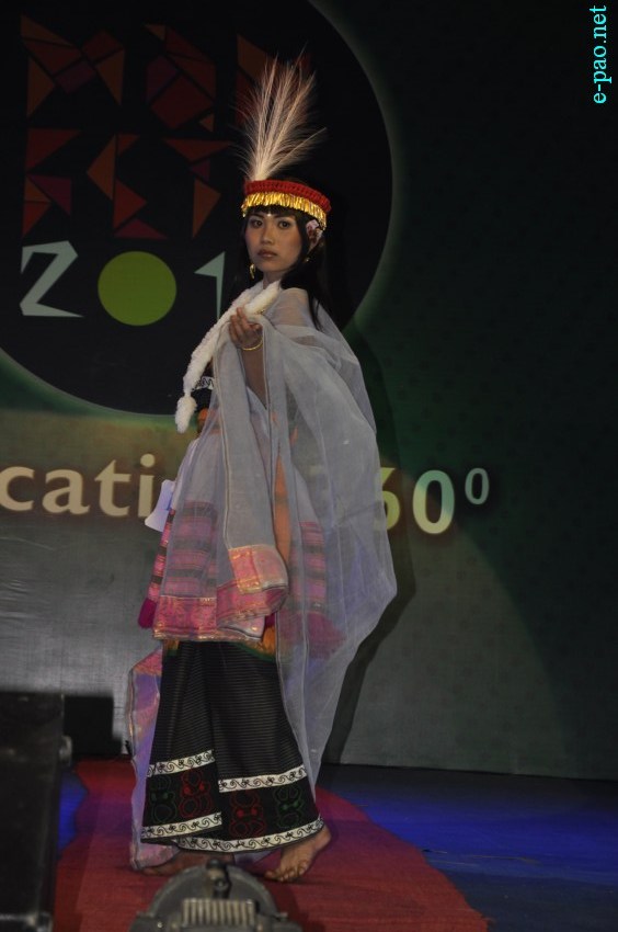 Fashion Parade at MANFETE 2014 : Festival of Manipur Institute of Management Studies (MIMS) ::  15 March 2014