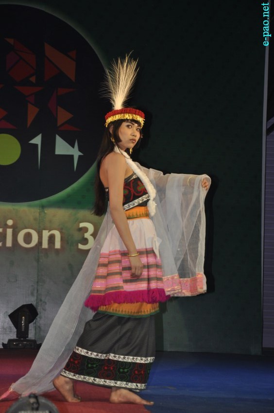 Fashion Parade at MANFETE 2014 : Festival of Manipur Institute of Management Studies (MIMS) ::  15 March 2014