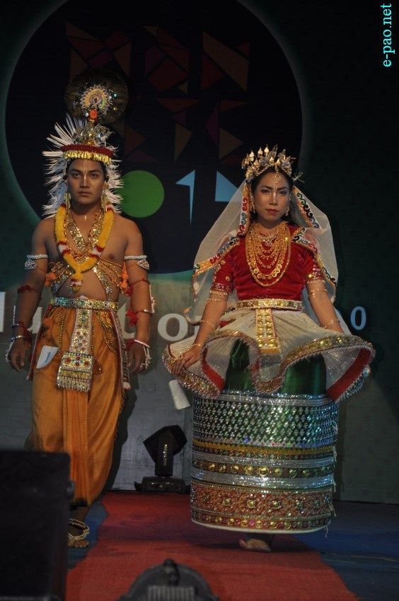 Fashion Parade at MANFETE 2014 : Festival of Manipur Institute of Management Studies (MIMS) ::  15 March 2014
