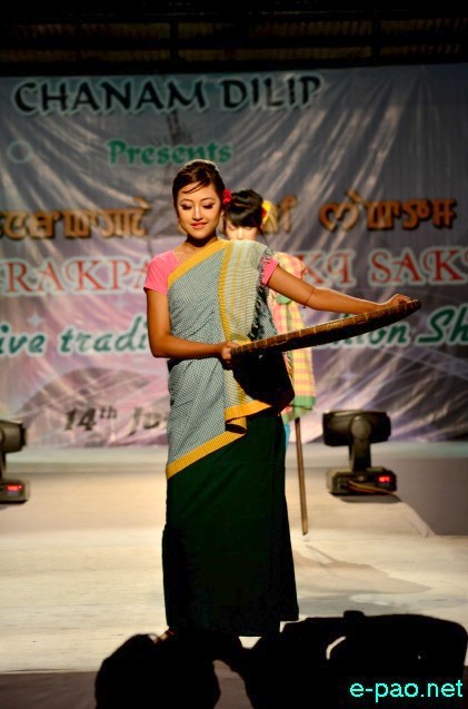 'Sagonnarakpa Natki Saktam' : Exclusive Traditional Fashion Show at Iboyaima Shanglen, Imphal :: 14th June 2014