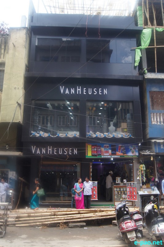Opening of Exclusive Showroom of Van Heusen at Paona Bazar, Imphal :: July 12th 2014