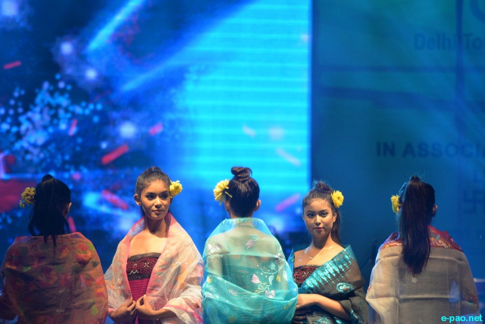 Fashion show by Kumarjit Laishram at 4th North East Festival, Delhi :: November 04 2016