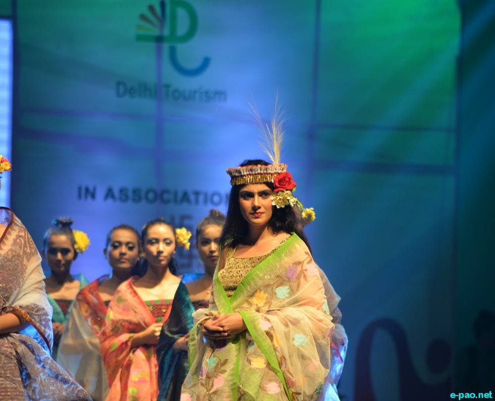 Fashion show by Kumarjit Laishram at 4th North East Festival, Delhi :: November 04 2016