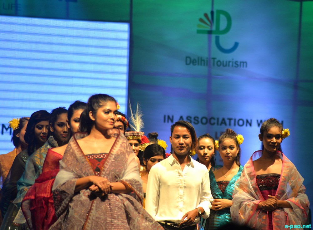 Fashion show by Kumarjit Laishram at 4th North East Festival, Delhi :: November 04 2016