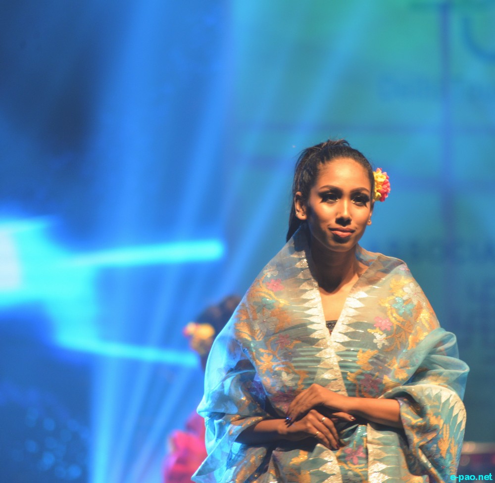 Fashion show by Kumarjit Laishram at 4th North East Festival, Delhi :: November 04 2016