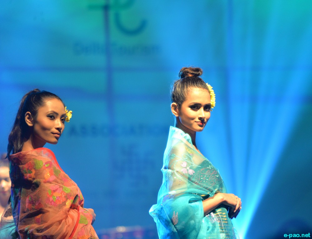 Fashion show by Kumarjit Laishram at 4th North East Festival, Delhi :: November 04 2016