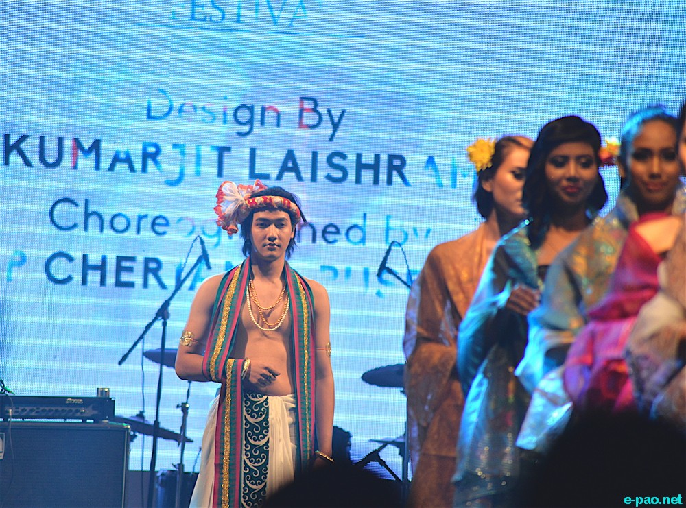 Fashion show by Kumarjit Laishram at 4th North East Festival, Delhi :: November 04 2016