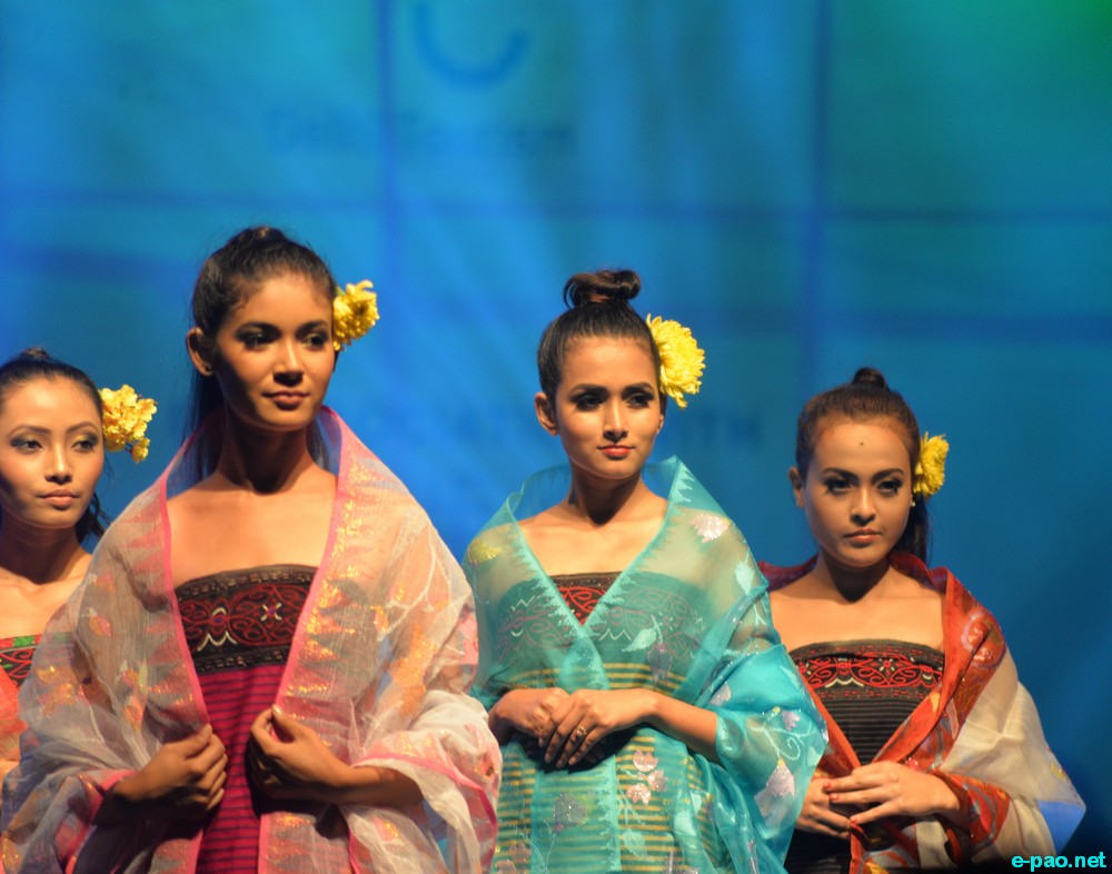 Fashion show by Kumarjit Laishram at 4th North East Festival, Delhi :: November 04 2016