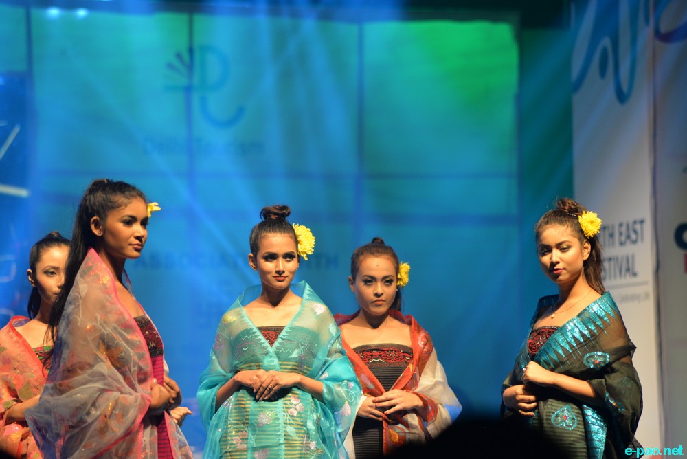 Fashion show by Kumarjit Laishram at 4th North East Festival, Delhi :: November 04 2016