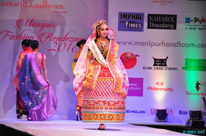 Manipur Fashion Rendezvous (Exploring Manipur Handloom to go global) at Hotel Imphal :: 30 January 2016
