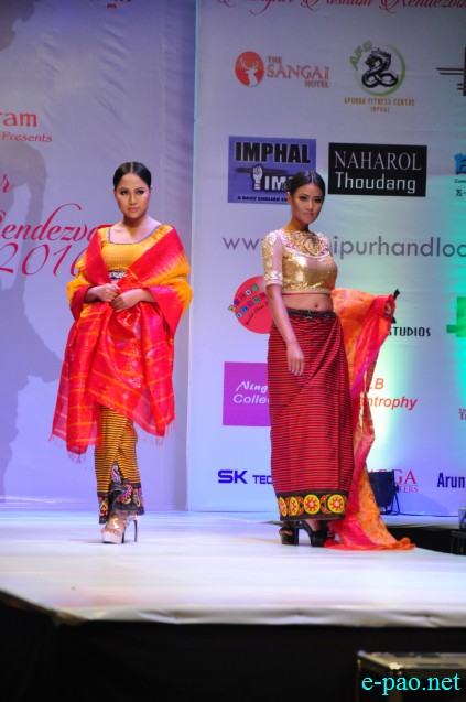 Manipur Fashion Rendezvous (Exploring Manipur Handloom to go global) at Hotel Imphal :: 30 January 2016
