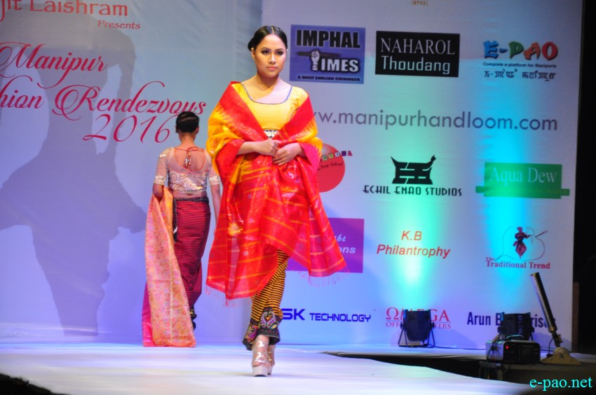 Manipur Fashion Rendezvous (Exploring Manipur Handloom to go global) at Hotel Imphal :: 30 January 2016
