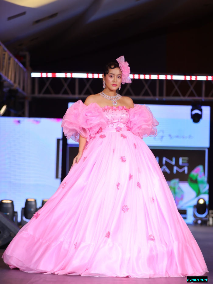 Designer Caroline Laishram Showcases Collection at Fashion Week Manipur 2025 at City Convention Centre, Imphal :: November 2025