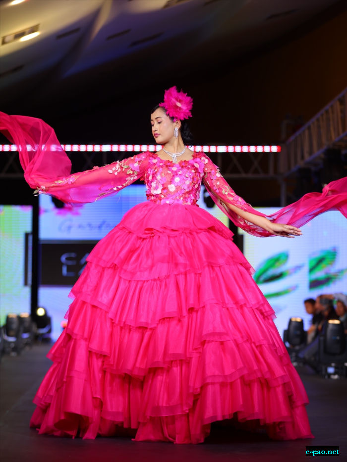 Designer Caroline Laishram Showcases Collection at Fashion Week Manipur 2025 at City Convention Centre, Imphal :: November 2025
