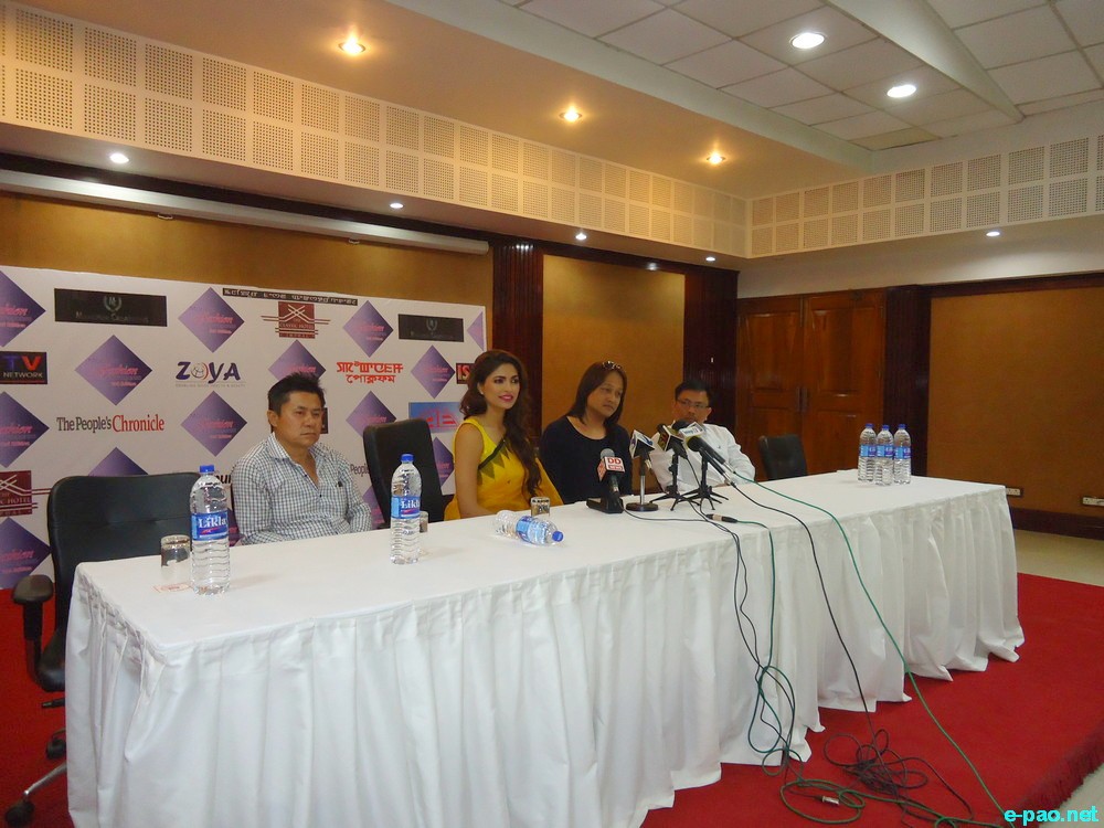 Press conference for Manipur Fashion Extrvaganza 3rd Edition 2015 at Classic Hotel, Imphal  :: March 01 2015