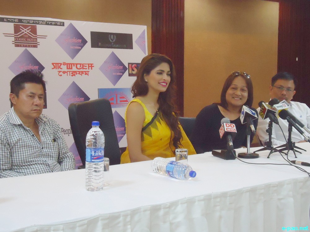 Press conference for Manipur Fashion Extrvaganza 3rd Edition 2015 at Classic Hotel, Imphal  :: March 01 2015