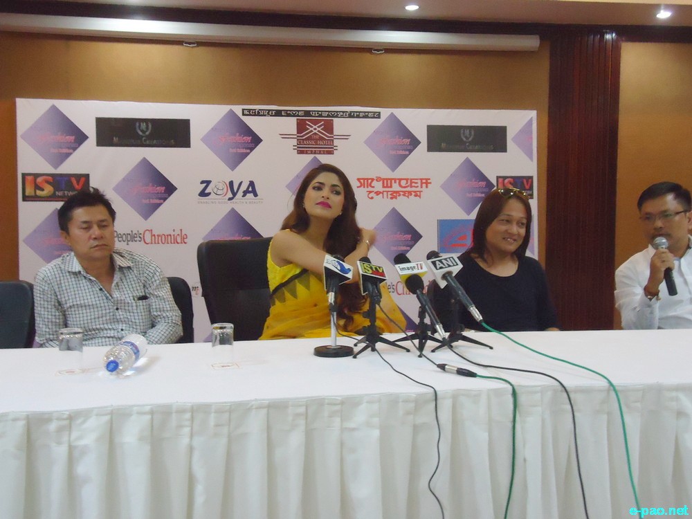 Press conference for Manipur Fashion Extrvaganza 3rd Edition 2015 at Classic Hotel, Imphal  :: March 01 2015