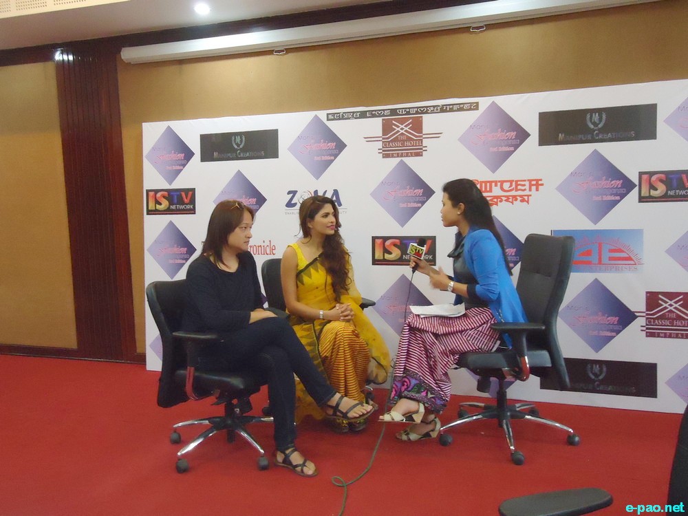 Press conference for Manipur Fashion Extrvaganza 3rd Edition 2015 at Classic Hotel, Imphal  :: March 01 2015