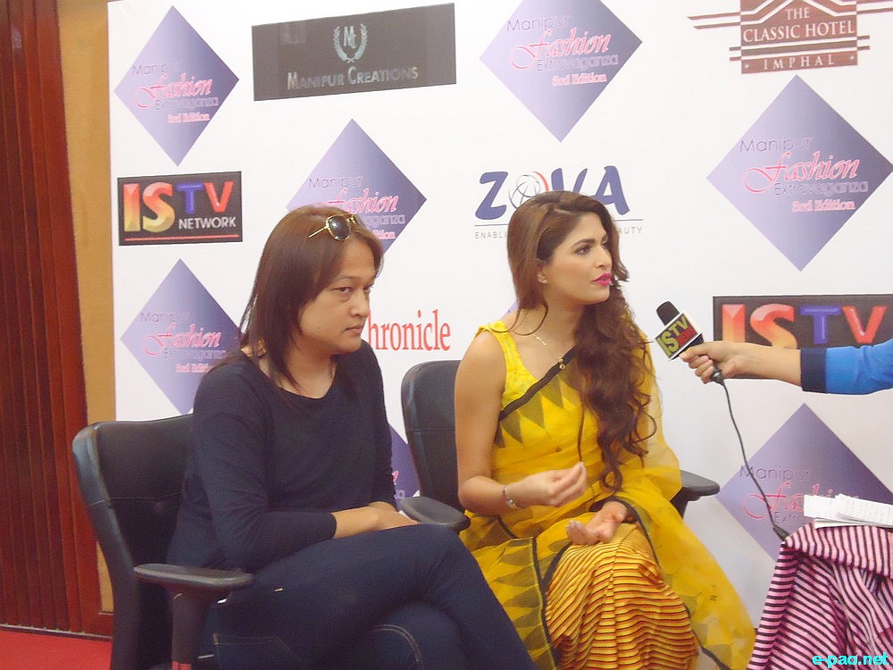 Press conference for Manipur Fashion Extrvaganza 3rd Edition 2015 at Classic Hotel, Imphal  :: March 01 2015