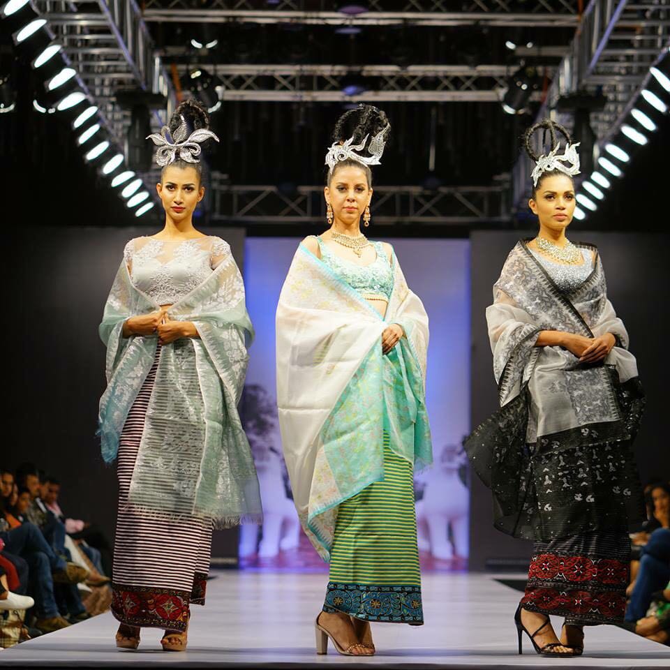 Bangalore Fashion Week with Manipuri Handloom Designs by Robert Naorem :: 5th August 2018