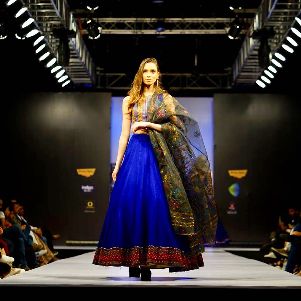 Bangalore Fashion Week with Manipuri Handloom Designs by Robert Naorem :: 5th August 2018
