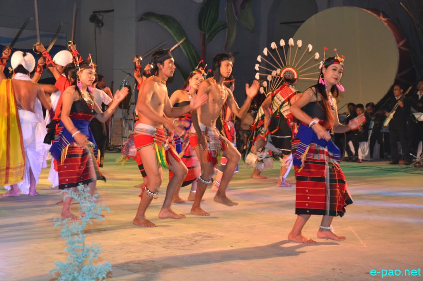 Last Day :  Closing function and Choreographic Presentation - 'Manipur Culture'   at Manipur Sangai Tourism Festival 2013  at BOAT, Imphal :: November 30 2013