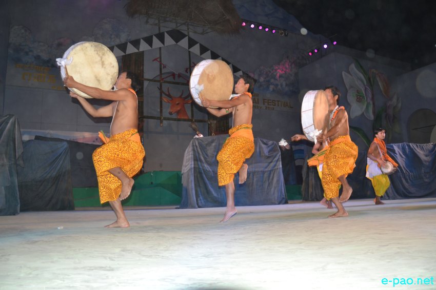 Last Day :  Closing function and Choreographic Presentation - 'Manipur Culture'   at Manipur Sangai Tourism Festival 2013  at BOAT, Imphal :: November 30 2013